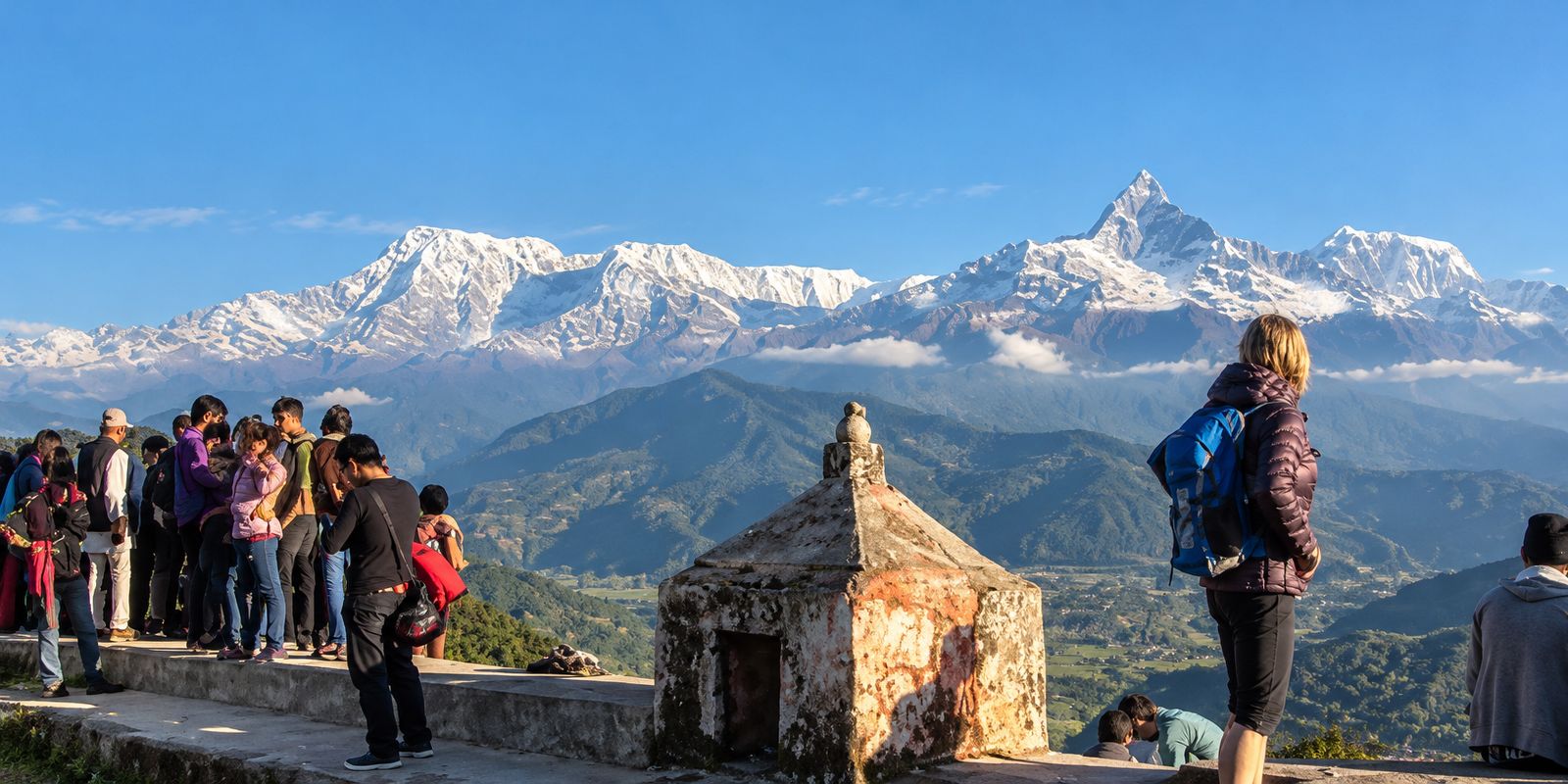 Sarangkot Sunrise and Himalayan Views